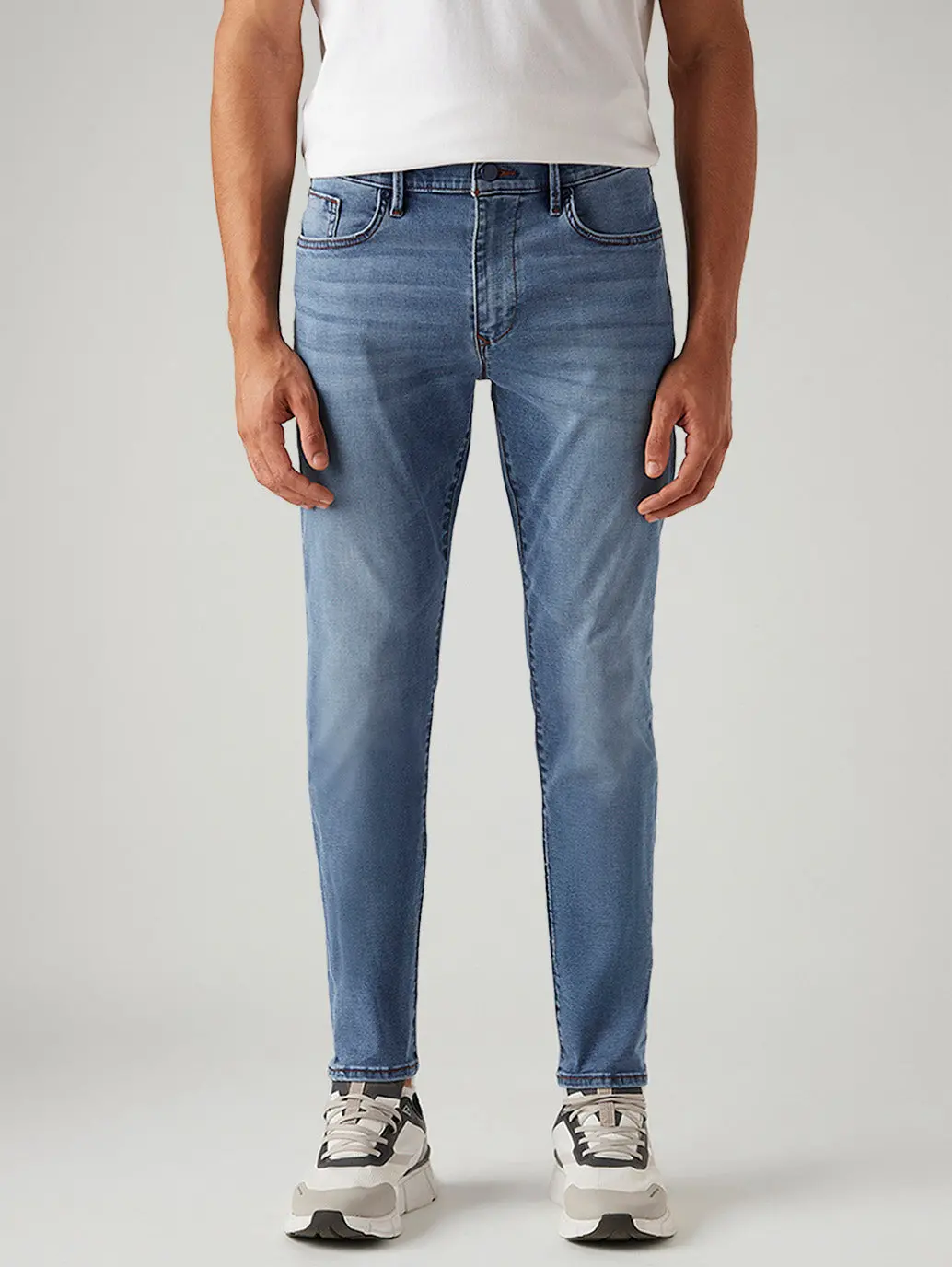Men's 512 Light Blue Slim Tapered Fit Innovation Stretch Jeans 3