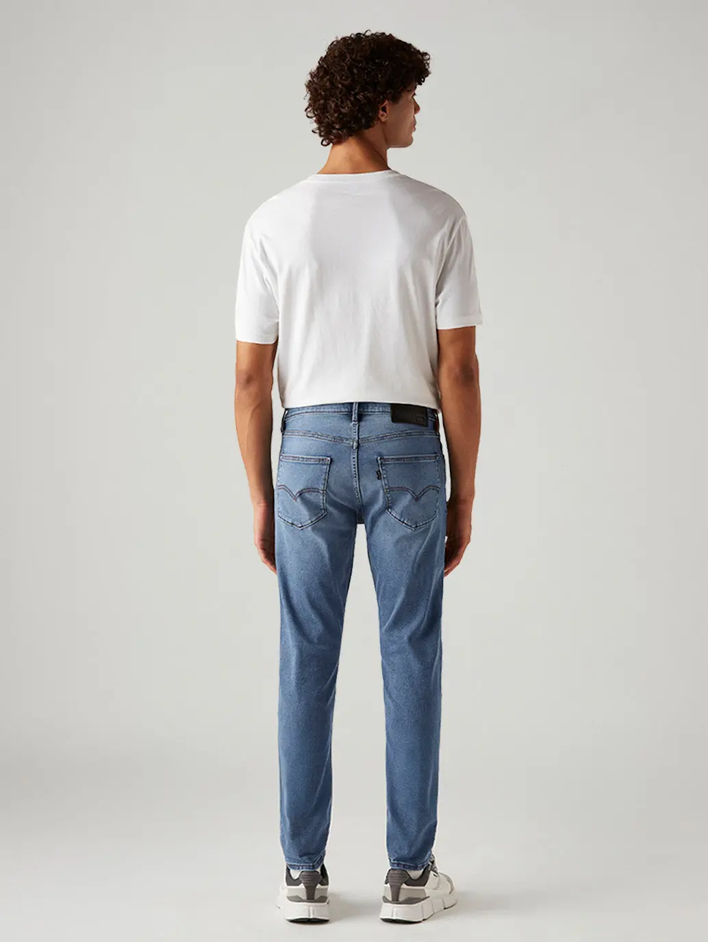 Men's 512 Light Blue Slim Tapered Fit Innovation Stretch Jeans 5