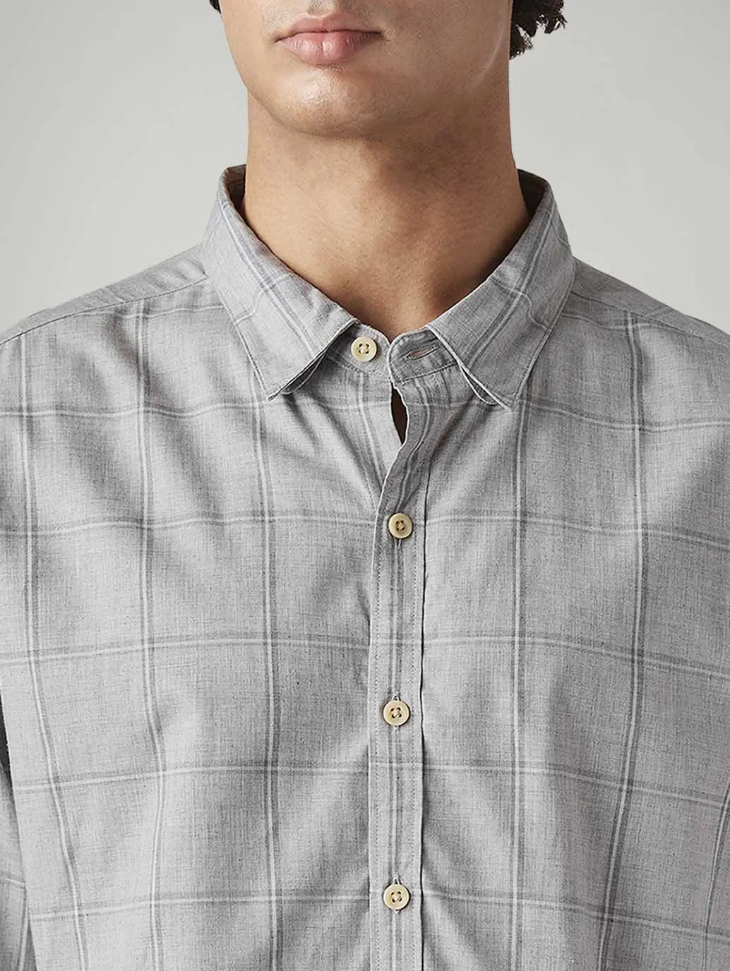 Men's Checkered Slim Fit Shirt 4