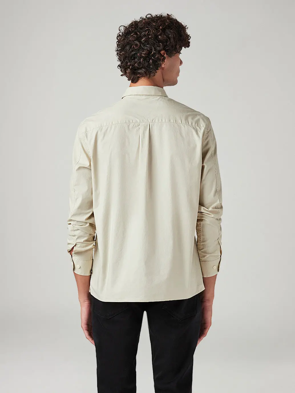 Men's Solid Slim Fit Shirt 3