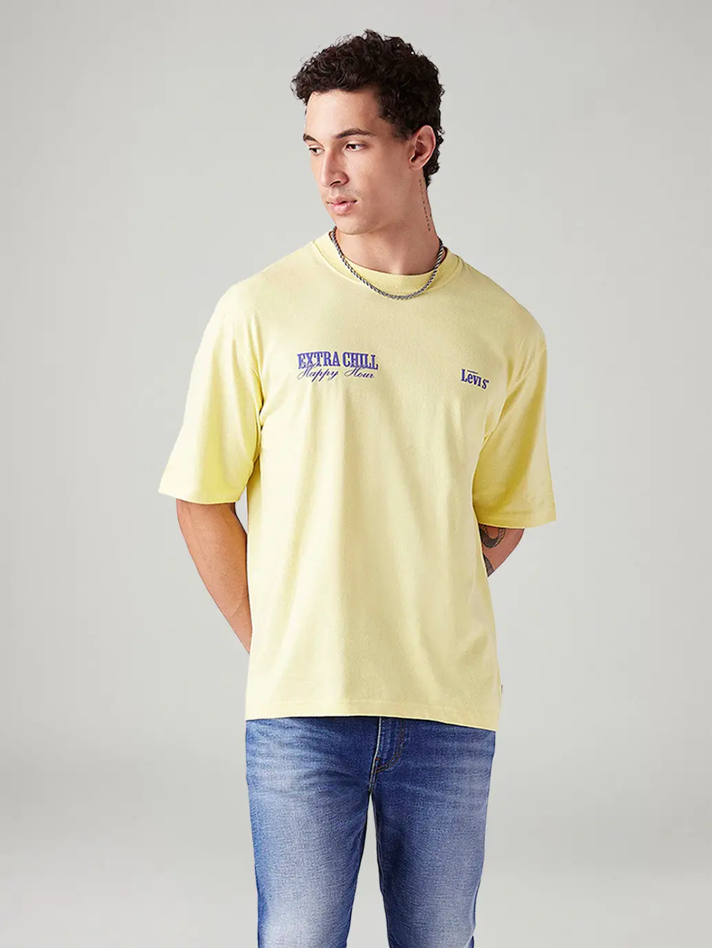 Men's Graphic Print Loose Fit T-Shirt 1