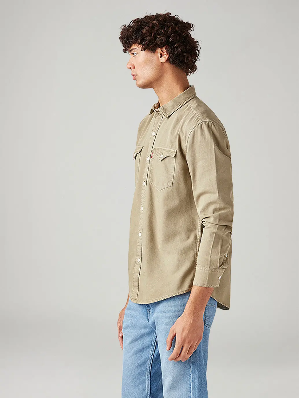 Men's Solid Slim Fit Shirt 5
