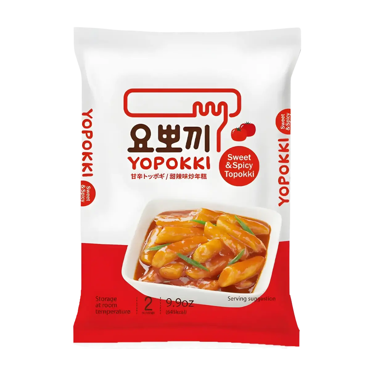 Yopokki Sweet & Spicy Tteokbokki Bag 280G 1