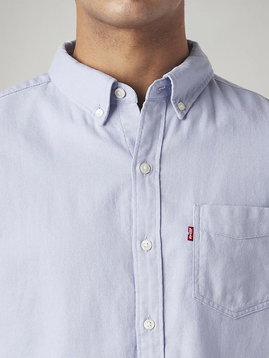 Men's Solid Slim Fit Oxford Shirt 4