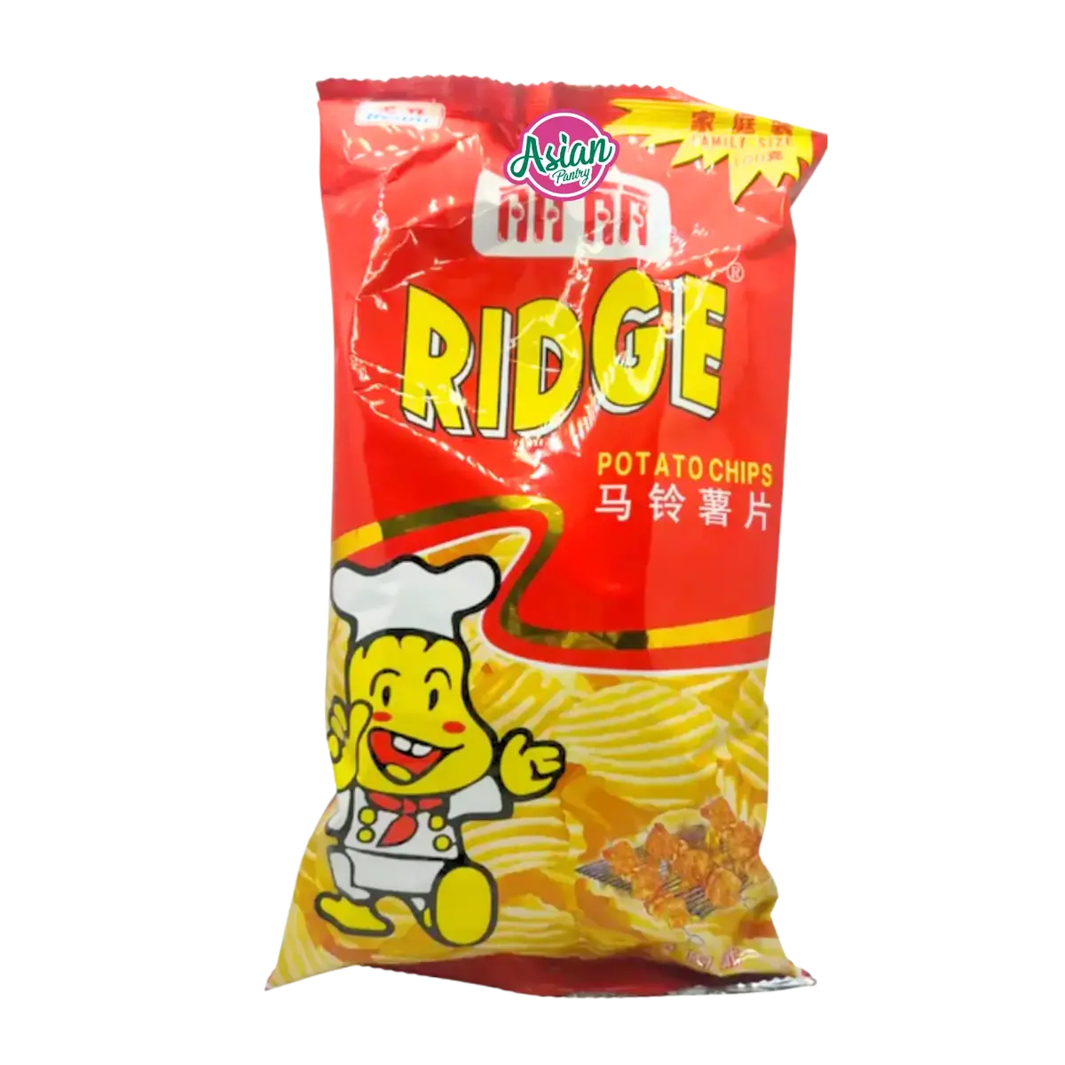 Ridge Potato Chips Bbq Flavour 100G (Bbd: 05/03/2026) 1