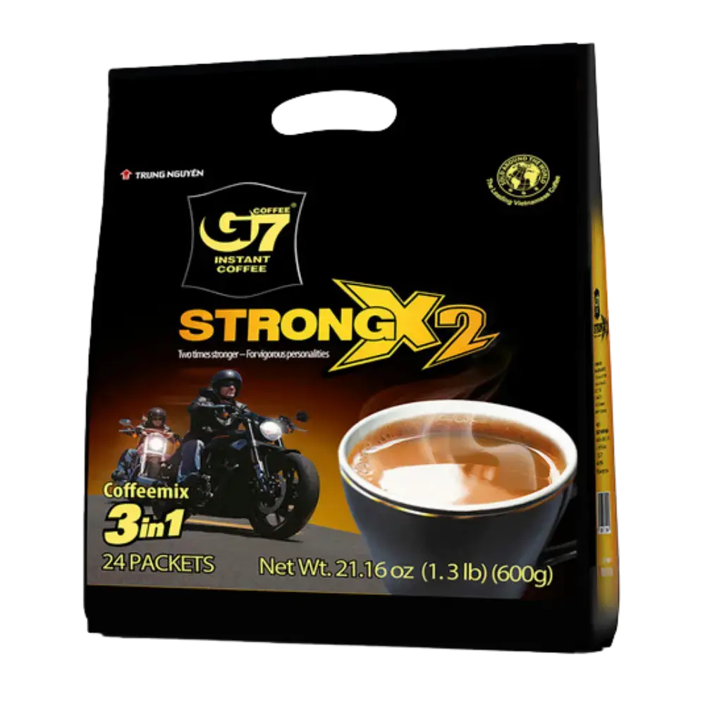 Trung Nguyen G7 Instant Coffee X2 Strength 24 Sticks 600G 1