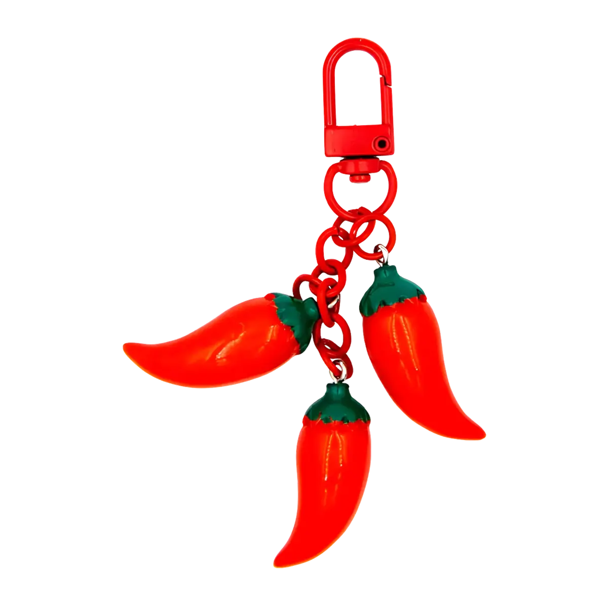 Asian Pantry Spicy Red Chilli Pepper Keychain 1