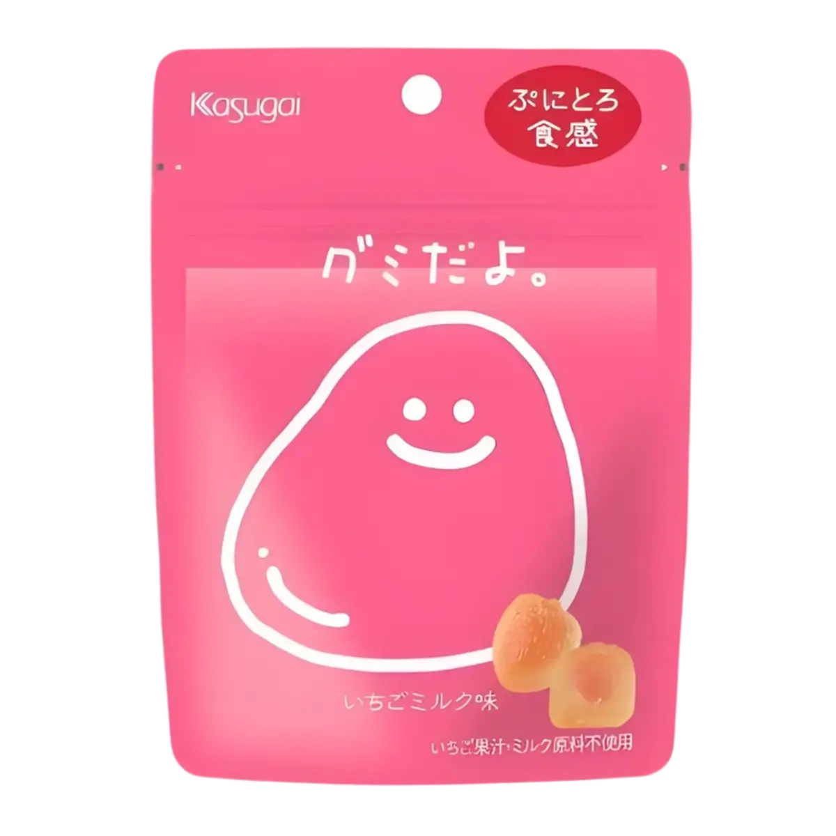 Kasugai Strawberry Milk Flavoured Gummy 60G 1