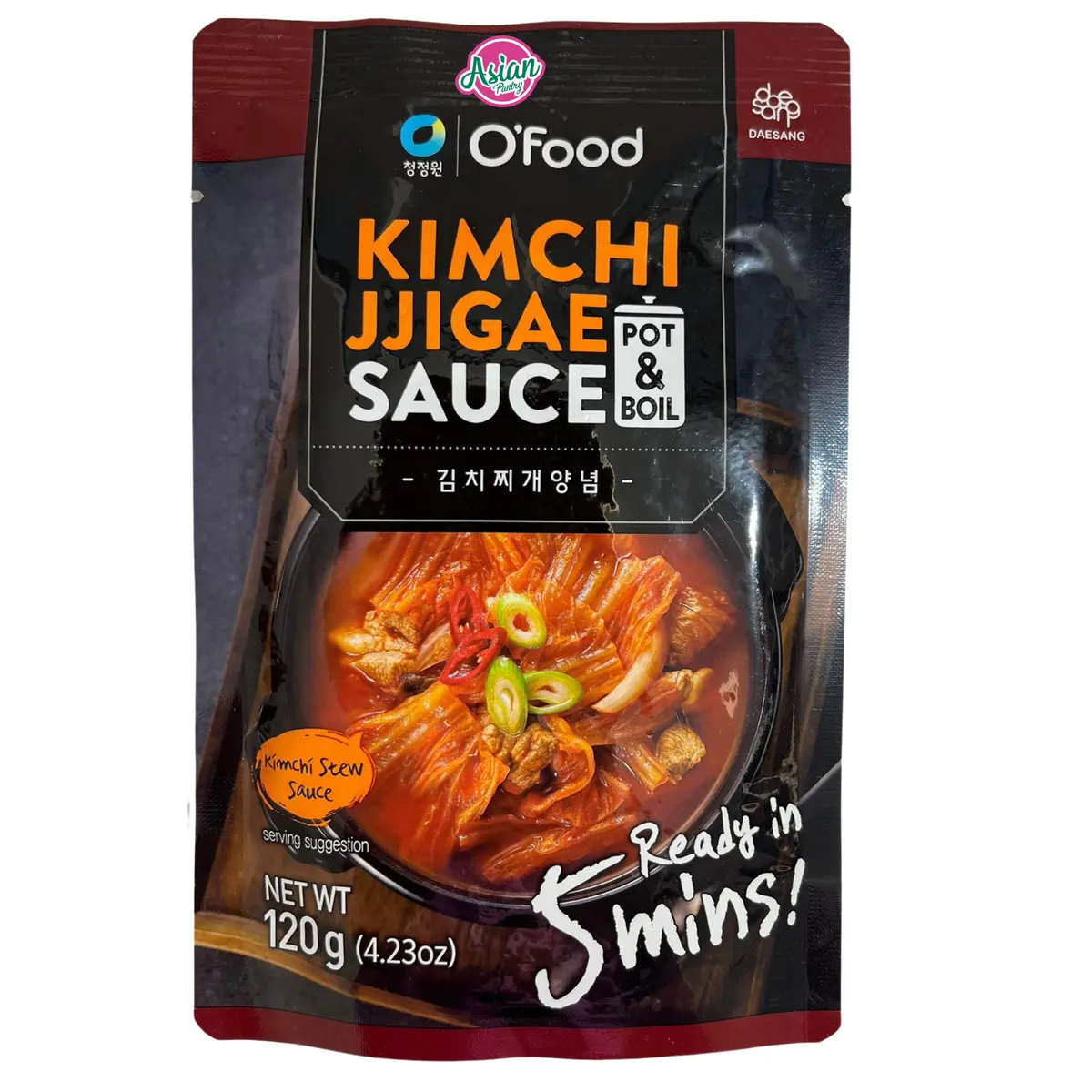 Chung Jung One O'food Kimchi Jjigae (Stew) 120G (Bbd: 04/03/2026) 1