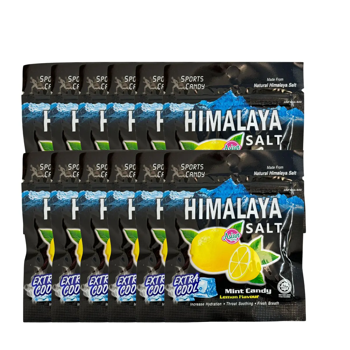 Big Foot Himalaya Salt Mint Lemon Flavour Candy 15G 1