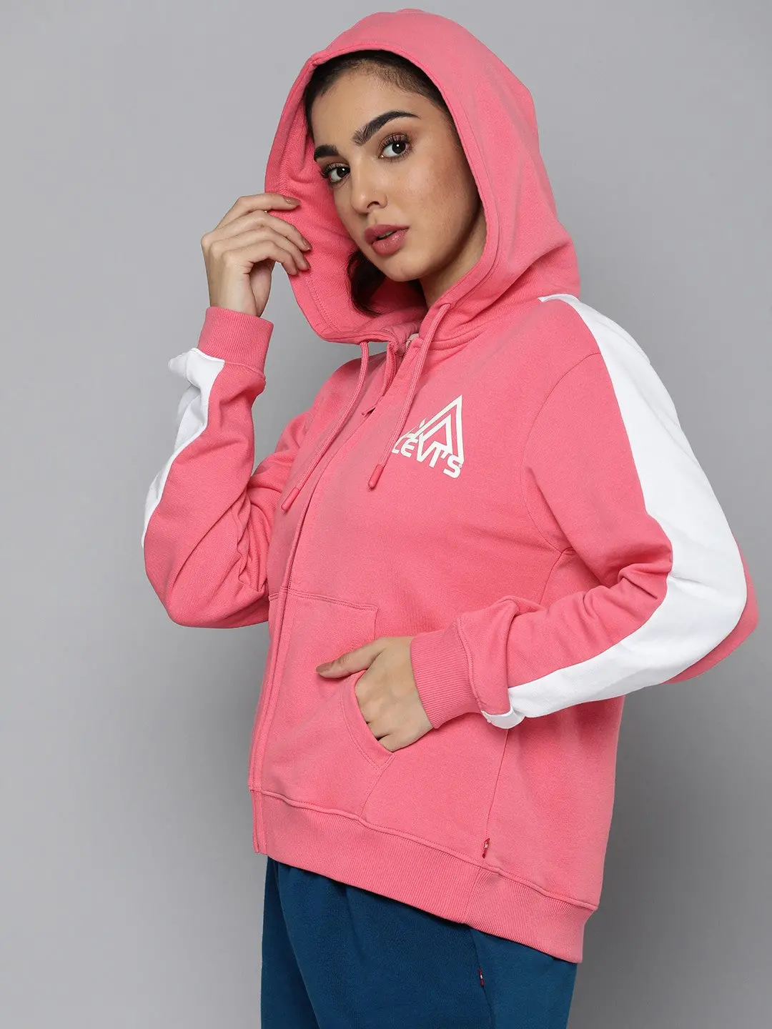Women's Colorblock Hooded Sweatshirt 3