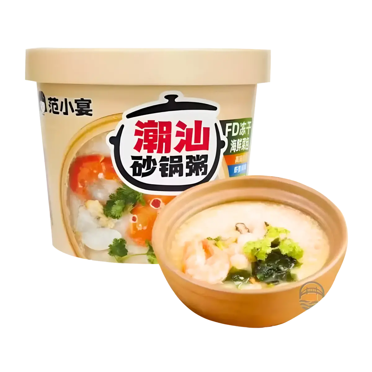 Fanxiaoyan Instant Chao Shan Congee (Shrimp, Crab & Seafood Flavour) 118G 1
