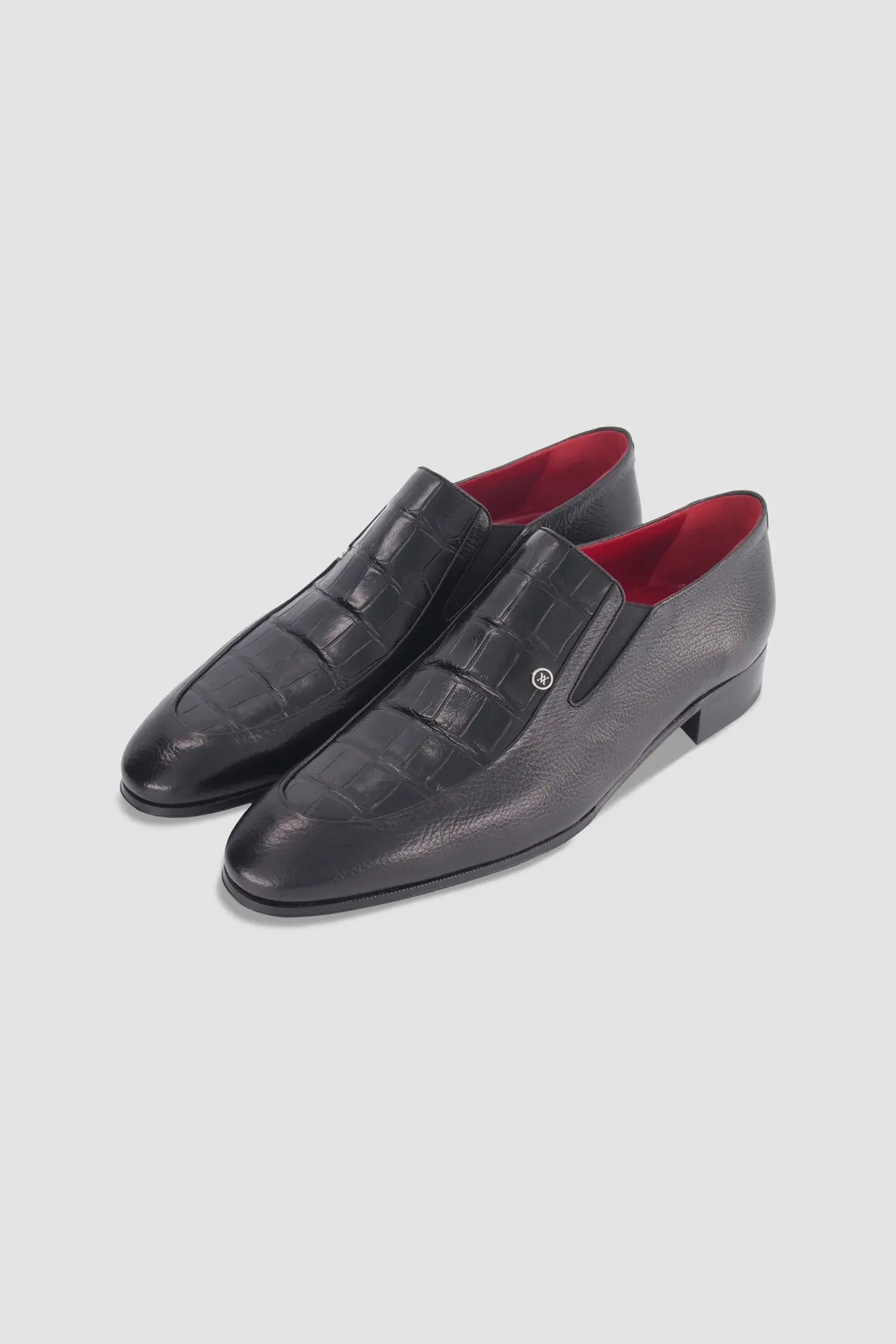 Artioli Lama Nero Croc Shoes 1