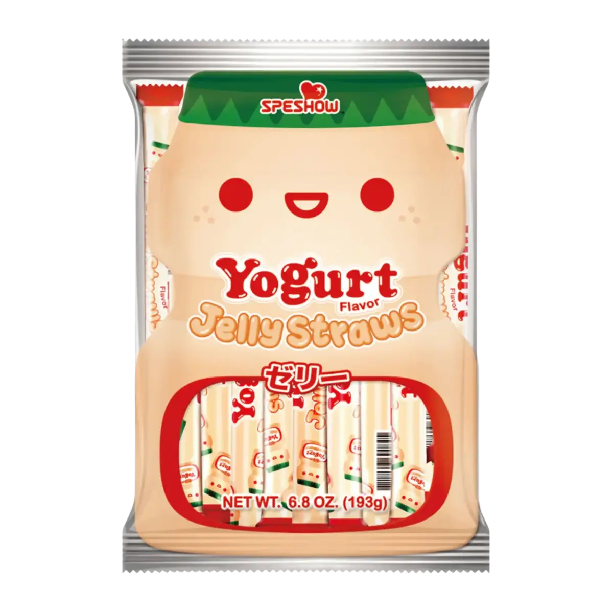 Speshow Yoghurt Flavour Jelly Straws 193G (Bbd: 30/05/2026) 1