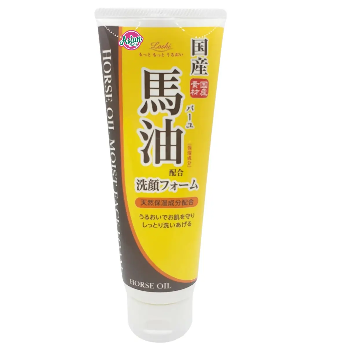 Cosmetex Roland Loshi Moist Aid Horse Oil Whipped Face Foam 130G 1