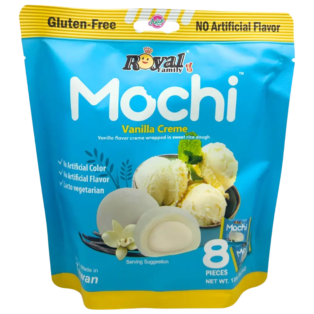 Royal Family Gluten Free Mochi Vanilla Creme 120G 1