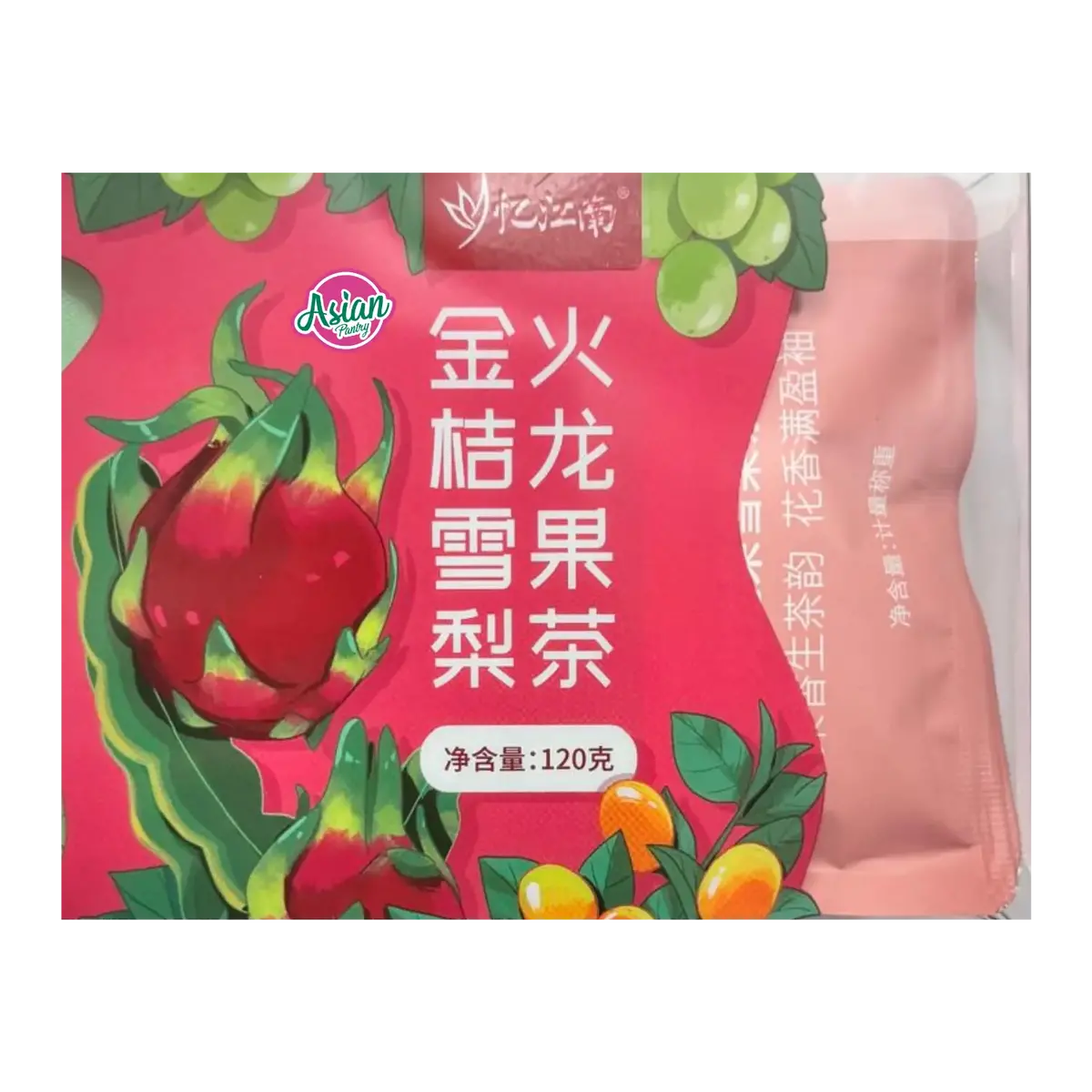 Yi Jiang Nan Kumquat Snow Pear Dragon Fruit Tea 120G 1