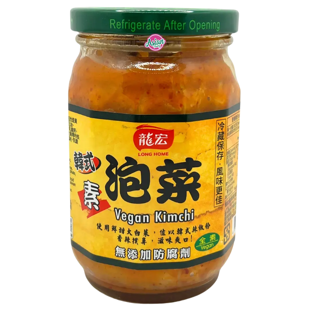 Long Home Vegan Kimchi (Pickled Cabbage) 390G 1