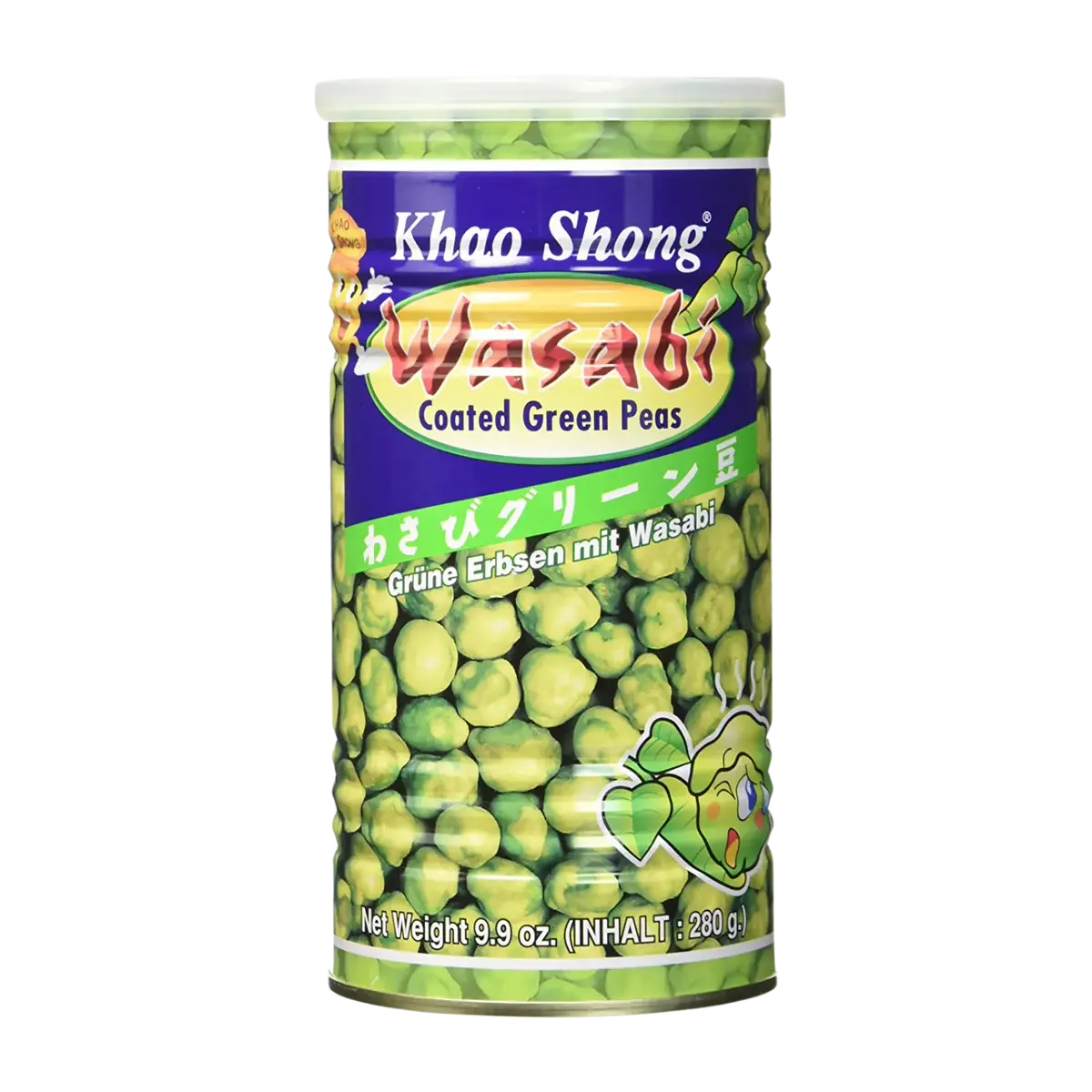 Khao Shong Coated Green Peas Wasabi Flavour 280G 1