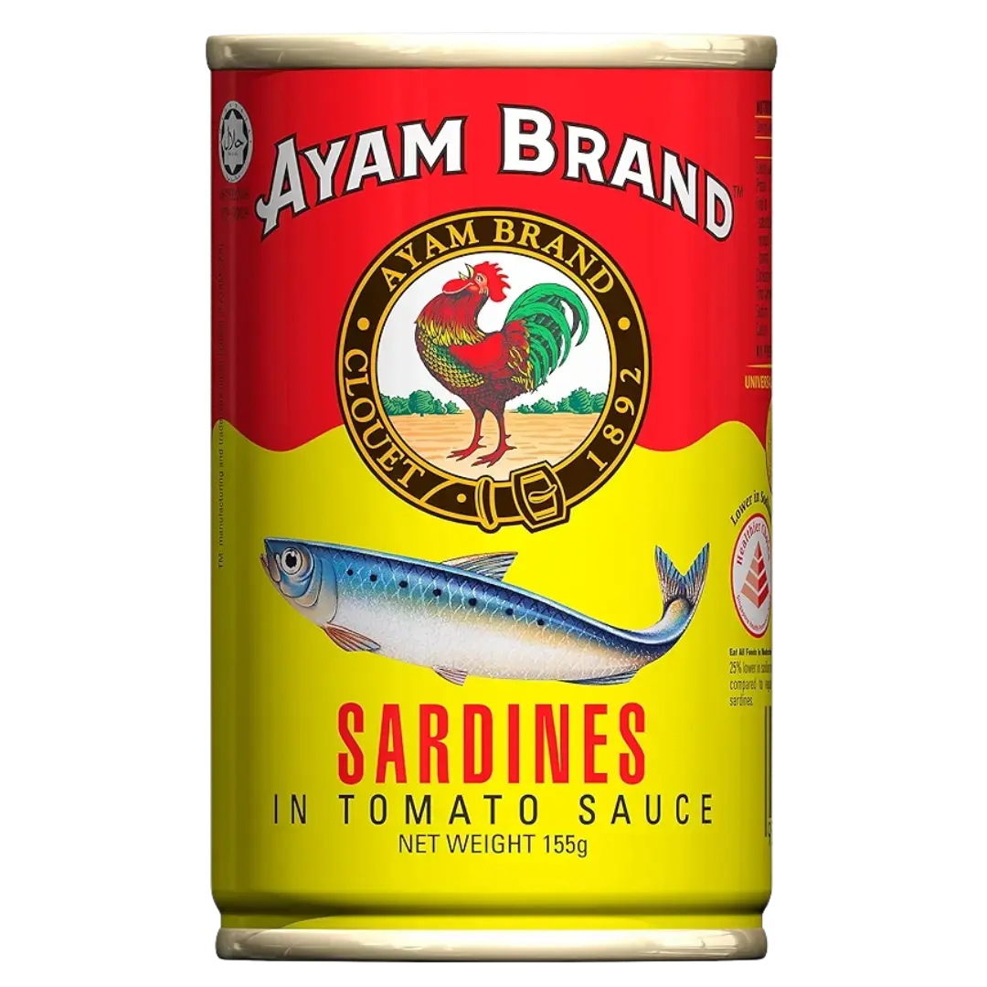 Ayam Brand Sardines In Tomato Sauce Tall 425G 1
