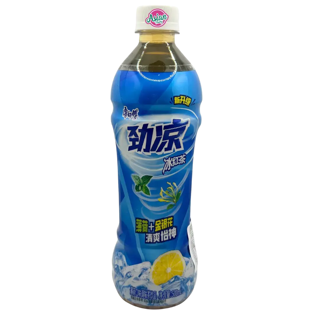 Kang Shi Fu Iced Black Tea (Mint Flavoured Tea Drink) 500Ml 1