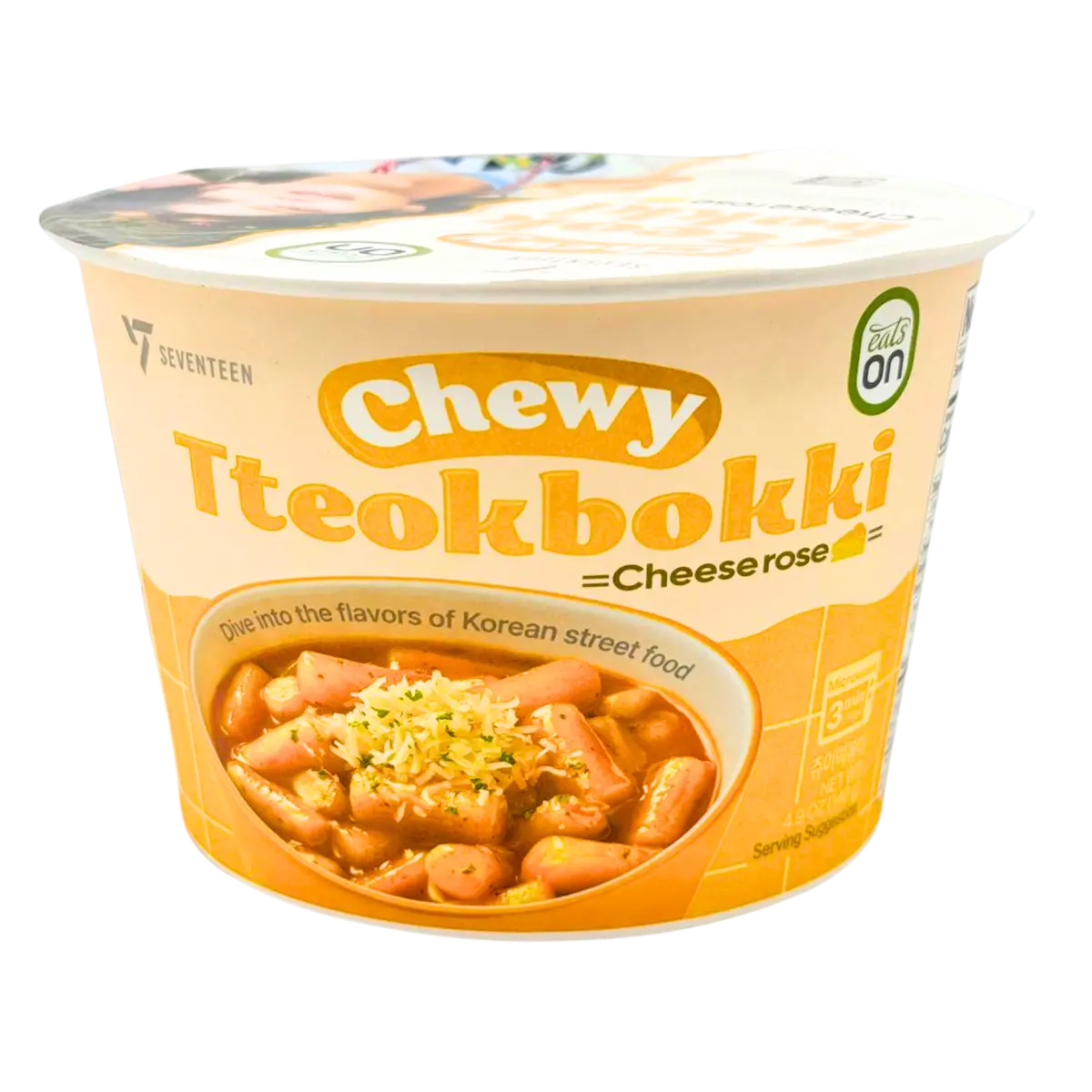 Hy Seventeen Chewy Tteokbokki Rose Cheese (Random Member) 140G 2
