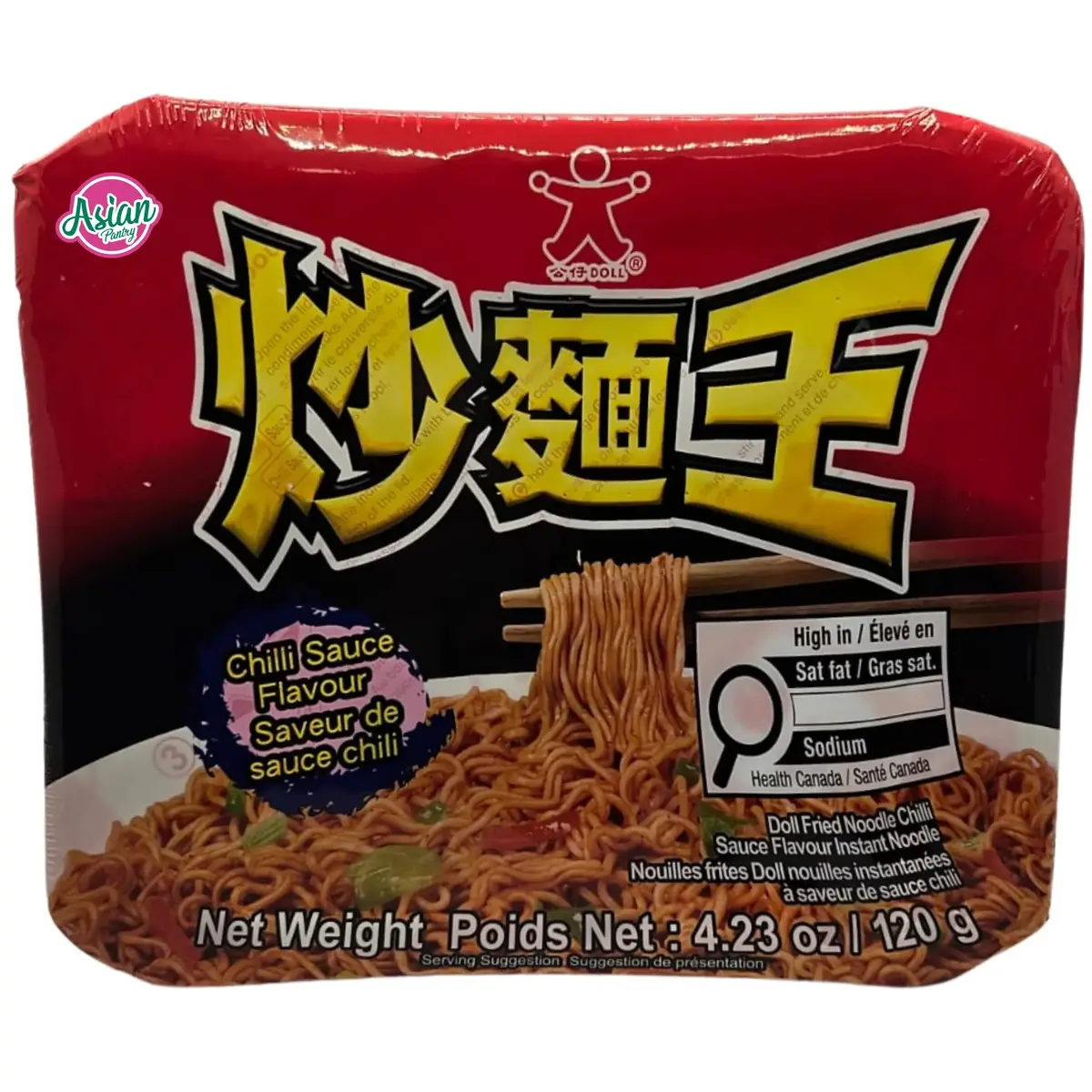 Doll Fried Noodle Chilli Sauce Flavour 120G 1