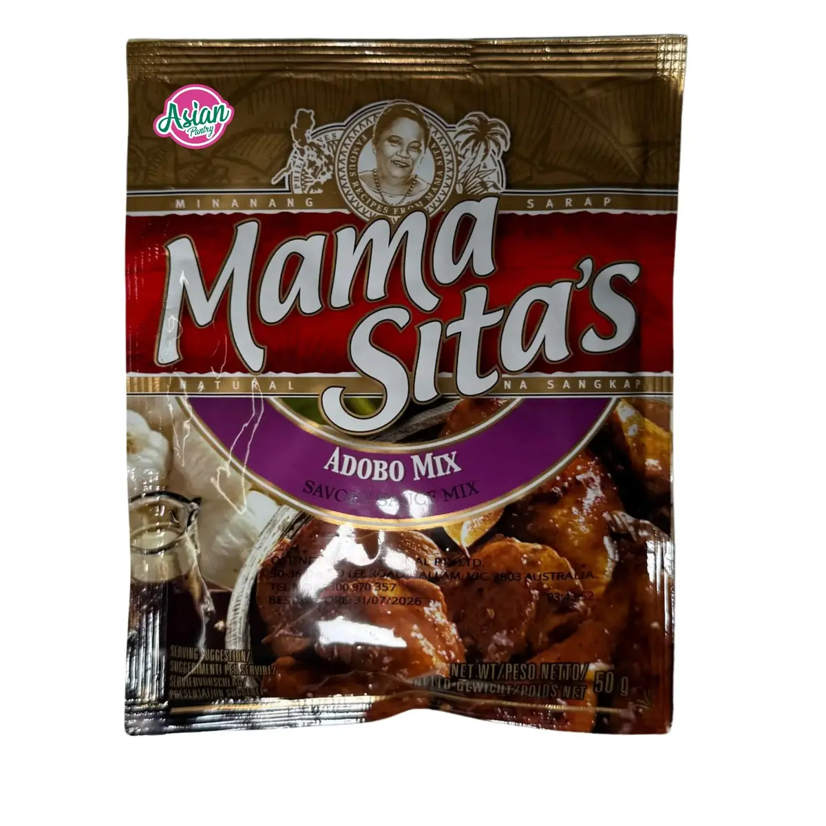 Mama Sita's Savoury Sauce (Adobo) Mix 50G 1