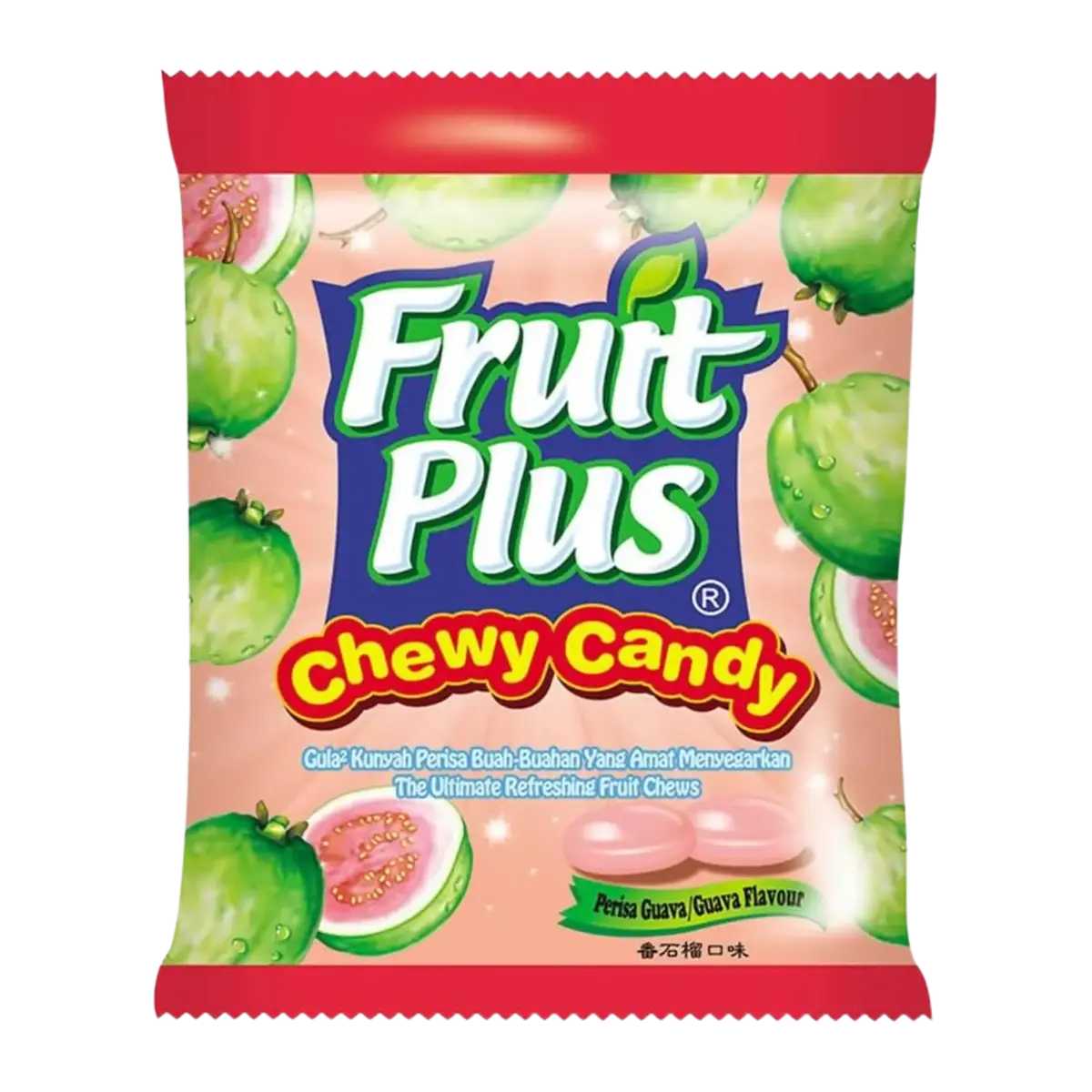 Fruit Plus Chewy Candy Guava Flavour 120G 1