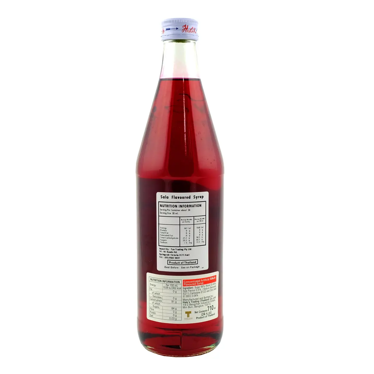 Hales Red Syrup 710Ml 2