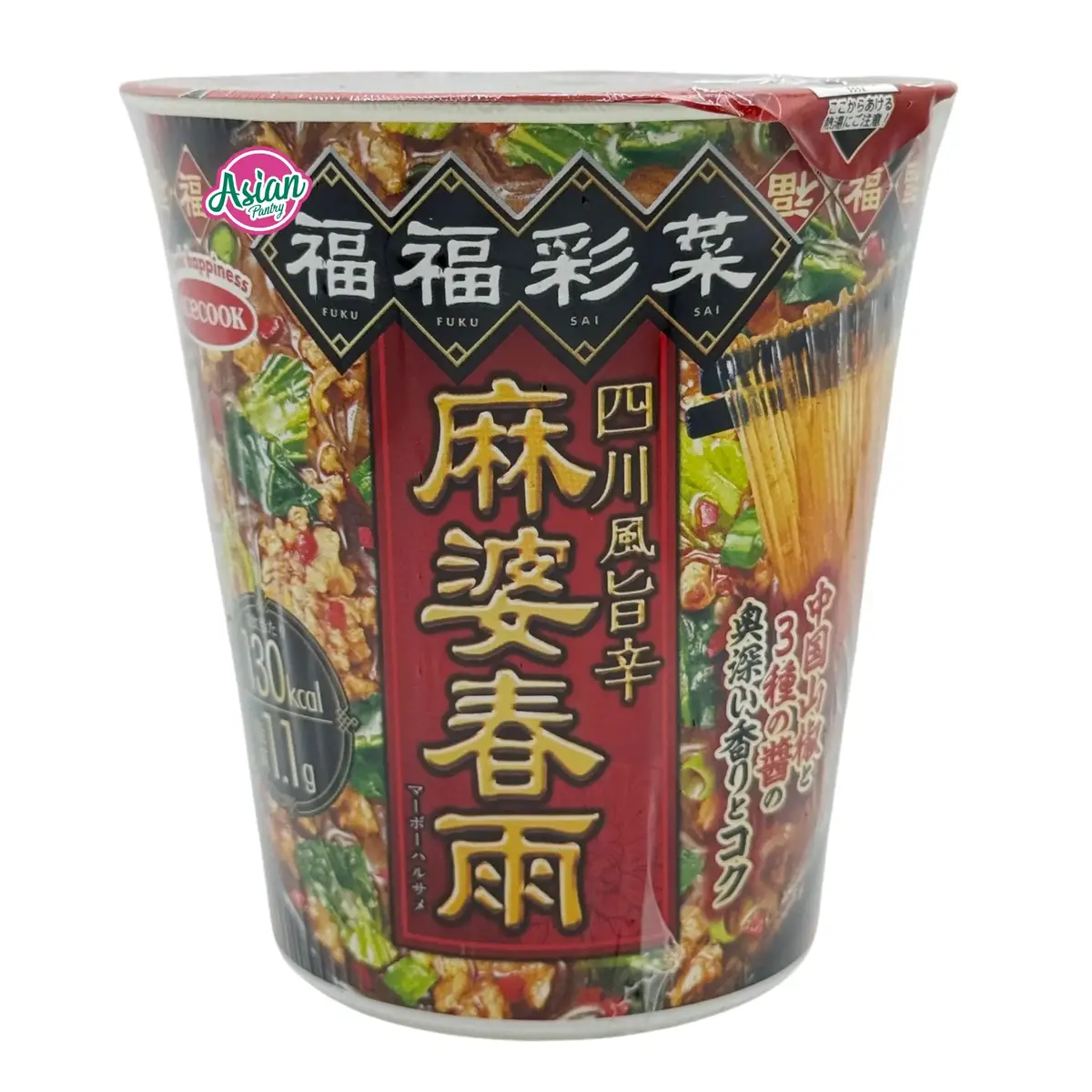 Acecook Sichuan Spicy Mapo Glass Noodles 41G 1