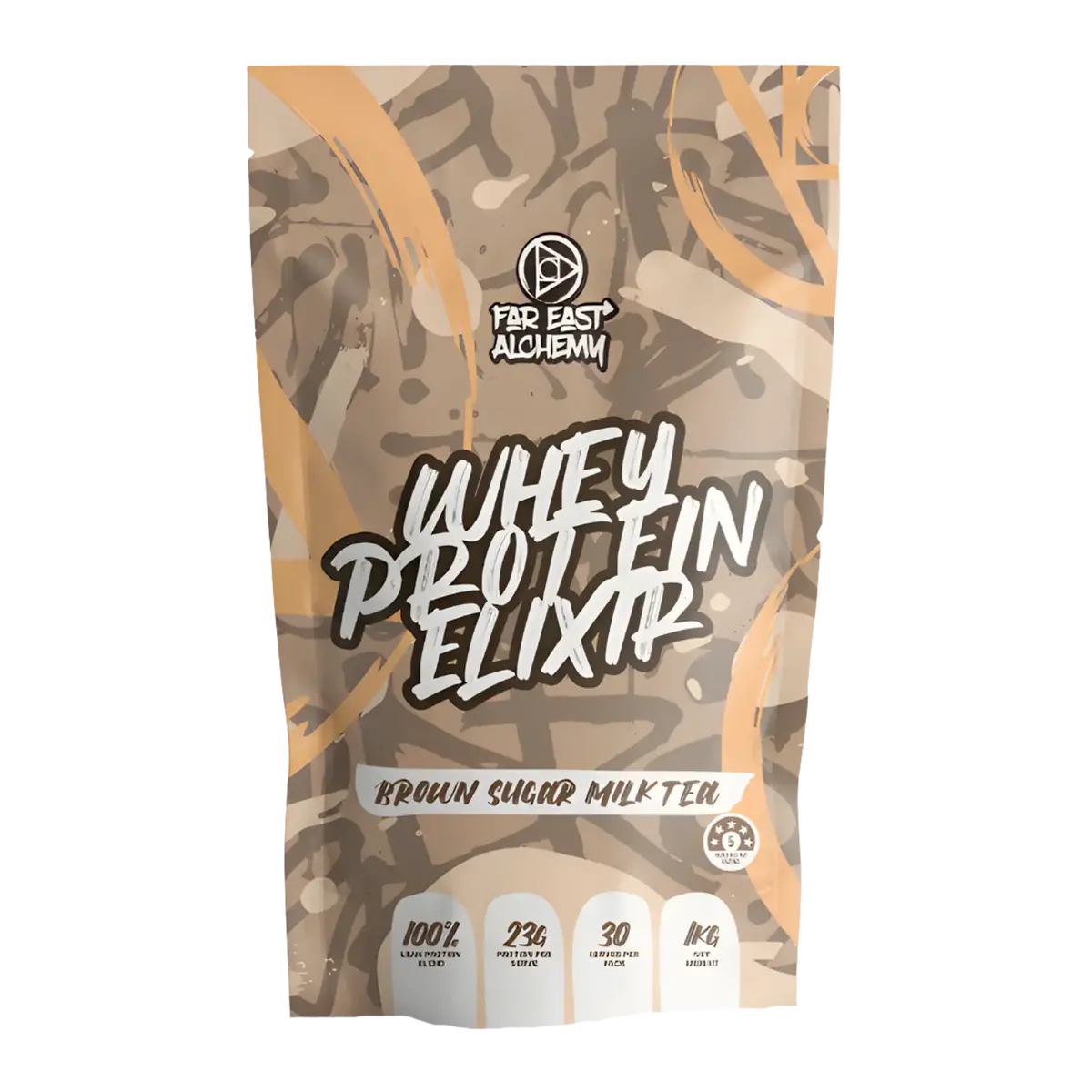 Far East Alchemy Whey Protein Elixir Brown Sugar Milk Tea 1Kg 1