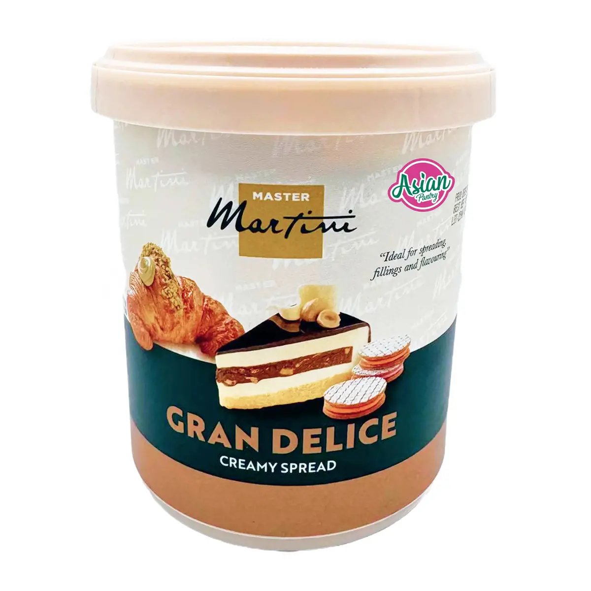 Master Martini Gran Delice Creamy Pistachio Spread 1Kg (Bbd: 15/05/2026) 1