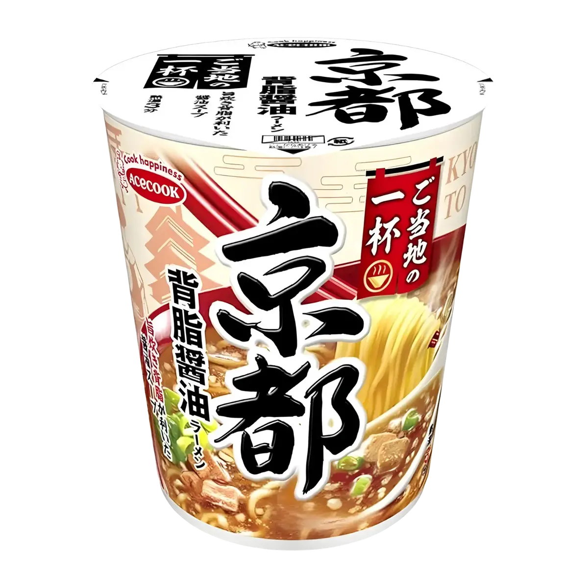 Acecook Local Cup Kyoto Seabura Soy Sauce Ramen 65G (Bbd: 09/03/2026) 1