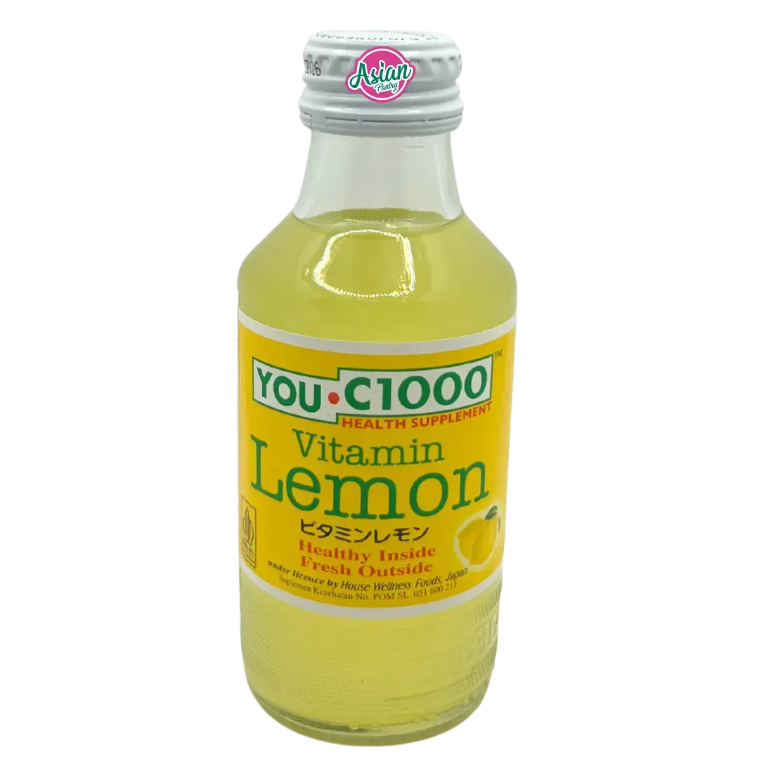 Youc1000 Glass Bottle - Vitamin Lemon (W/ Vitamin C) 140Ml 1