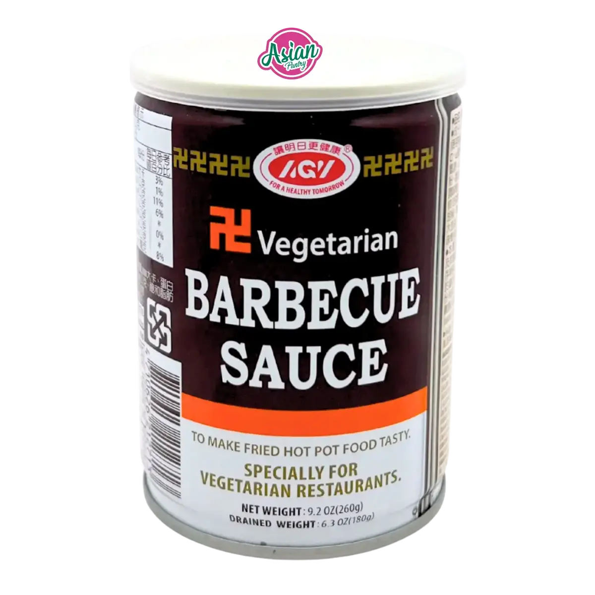 Agv Vegetarian Bbq Sauce 260G 1