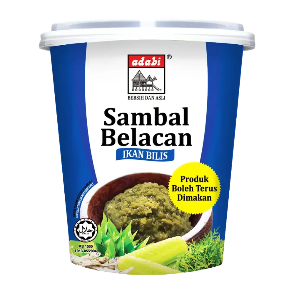 Adabi Sambal Belacan Ikan Bilis 180G 1
