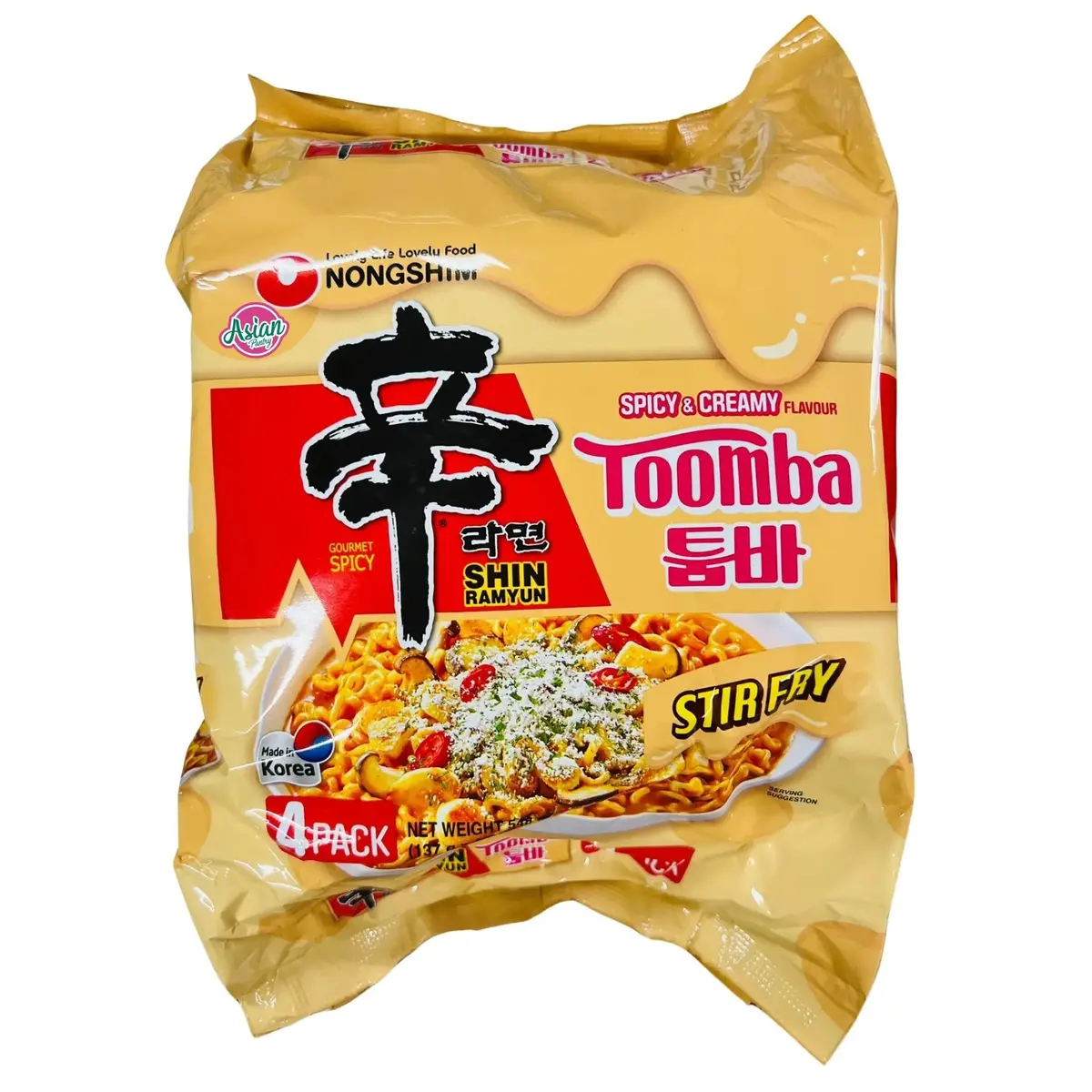 Nongshim Spicy & Creamy Toomba 1