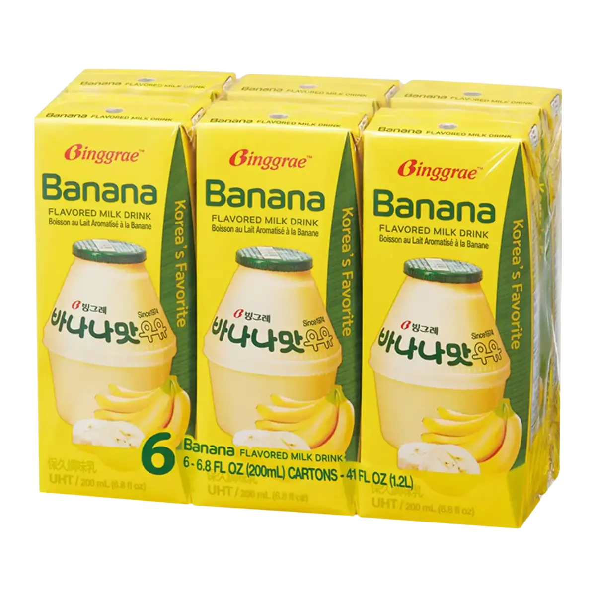 Binggrae Banana Flavoured Milk Drink 1