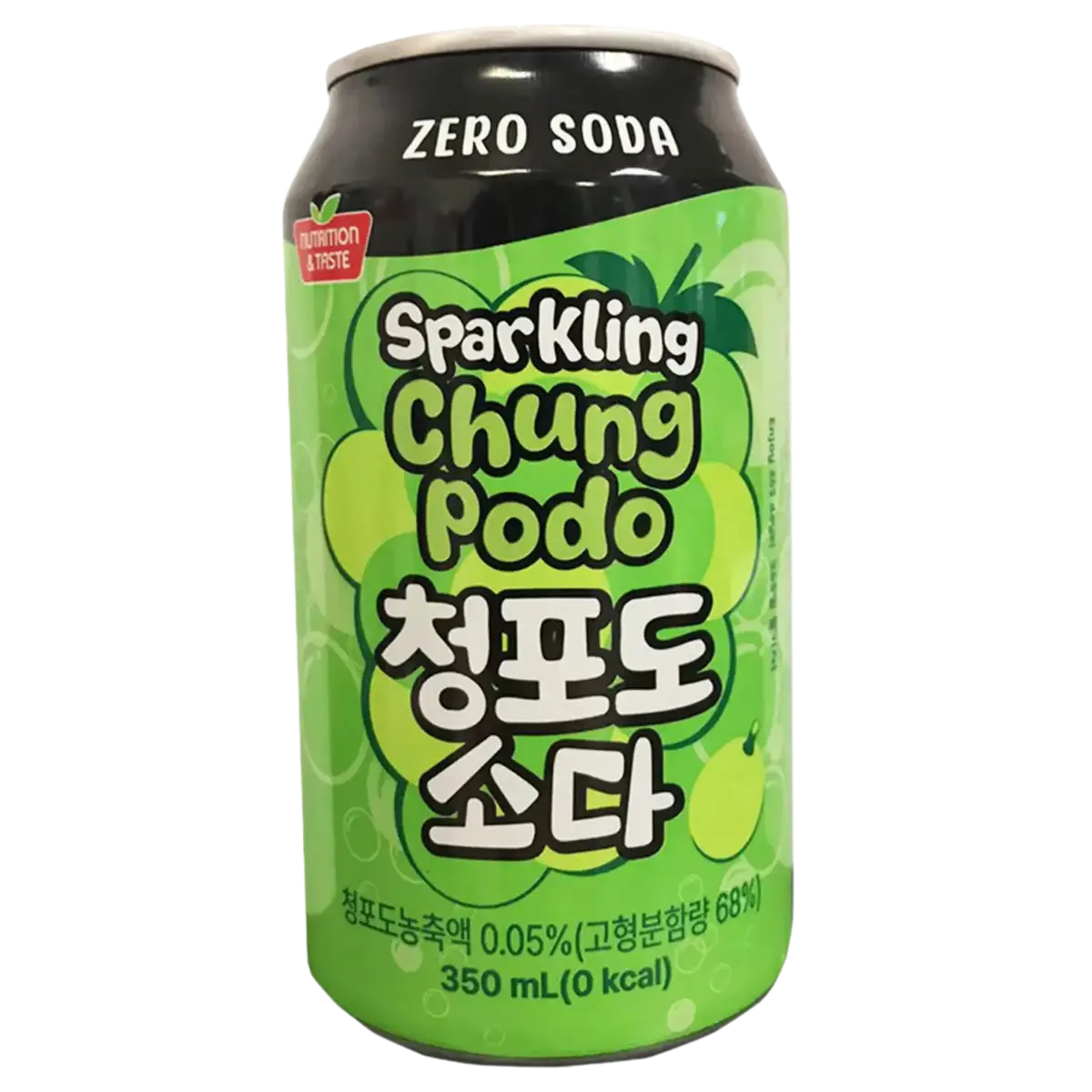 Sfc Bio Sparkling White Grape Zero Soda 350Ml 1