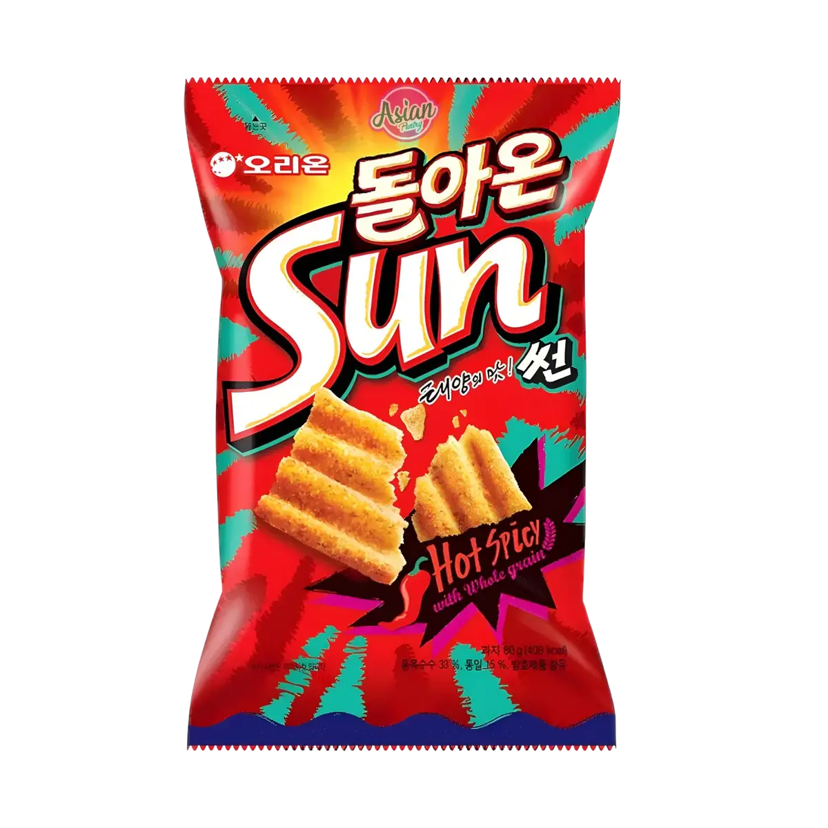 Orion Sunchip Hot Spicy With Whole Grain 135G 1