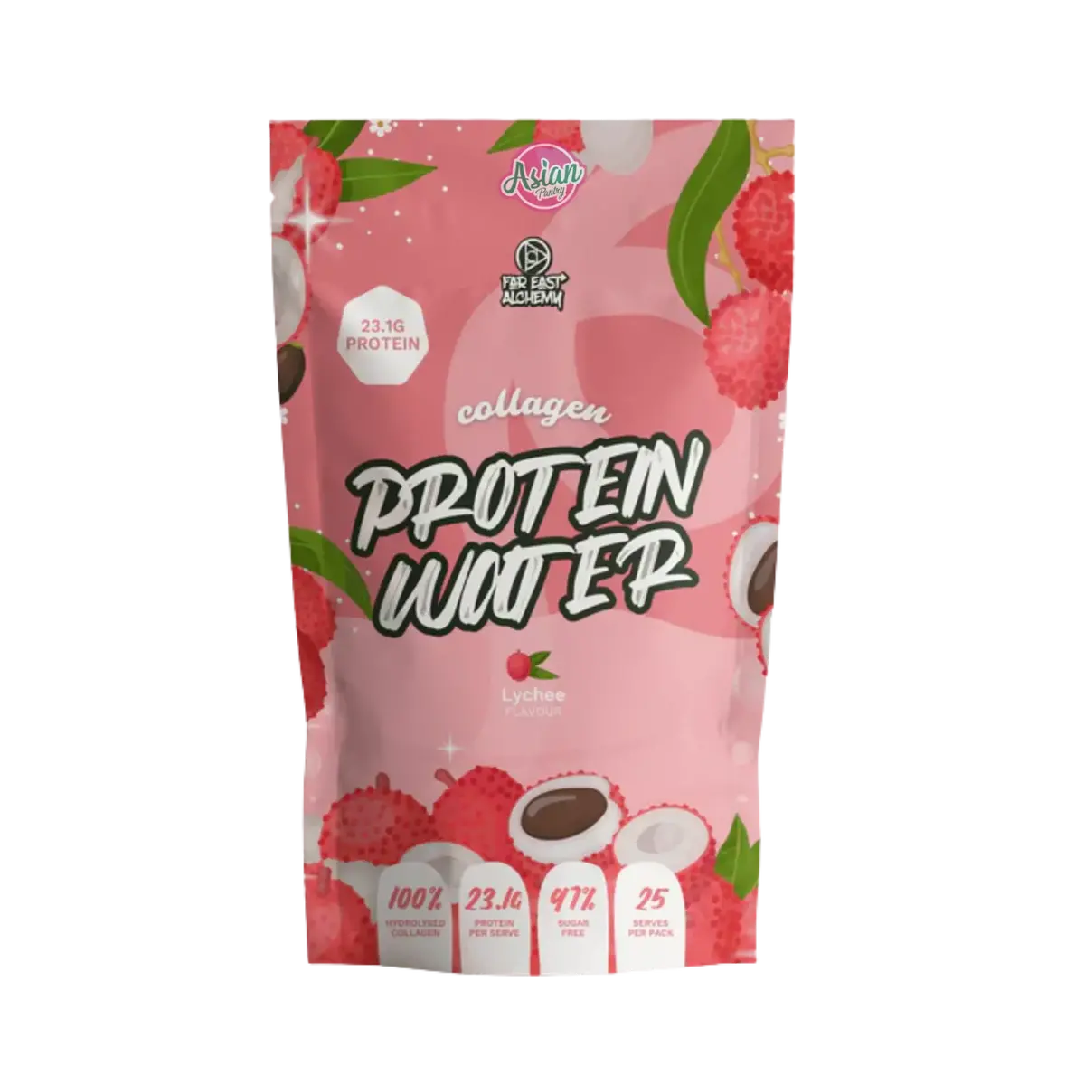 Far East Alchemy Collagen Protein Water - Lychee 750G 1
