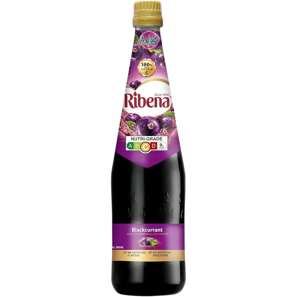 Ribena Blackcurrant Fruit Cordial Drink 850Ml 1