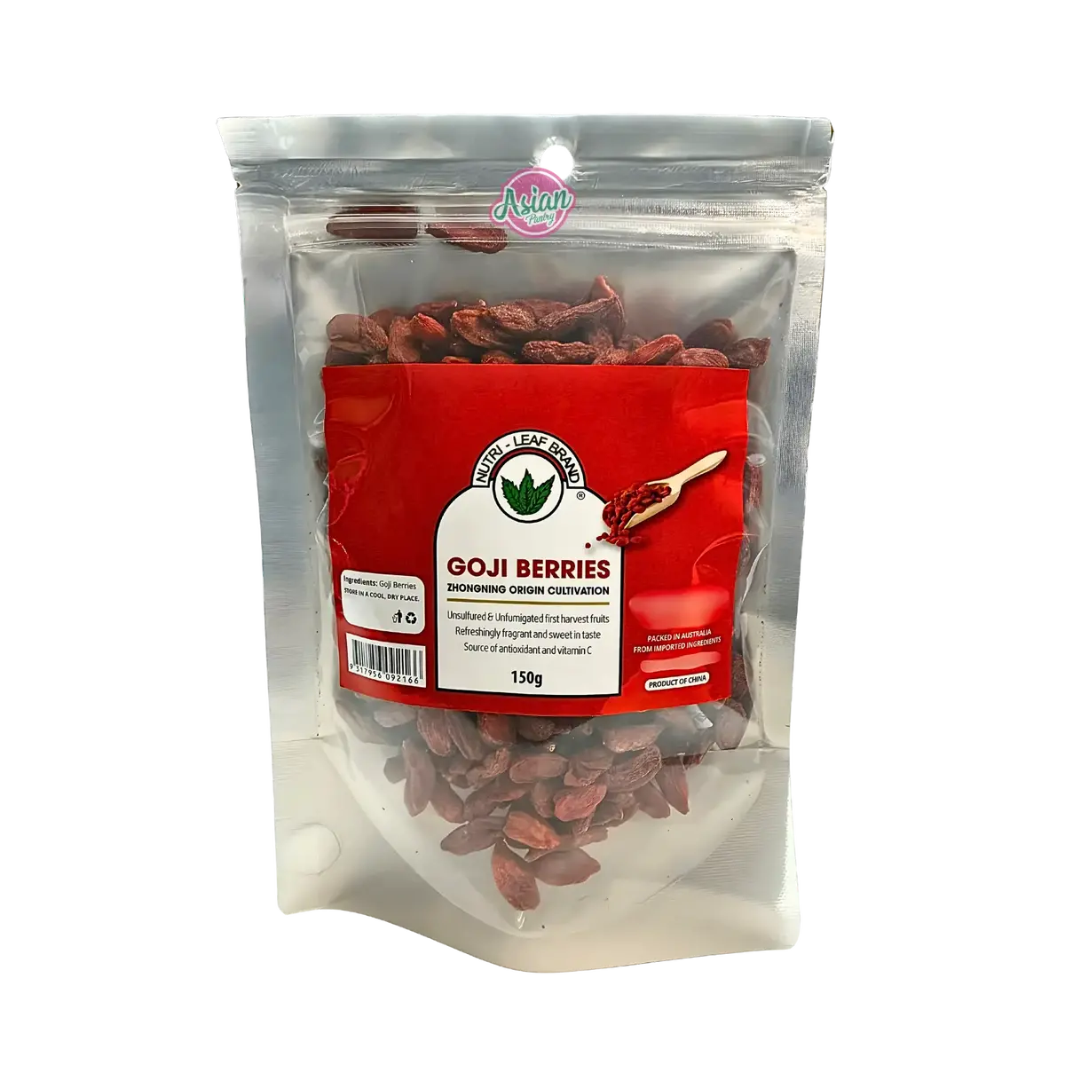 Nutri-Leaf Goji Berries 150G 1