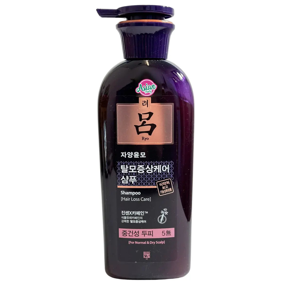 Ryo Hair Loss Care Shampoo ( Normal & Dry Scalp) 400Ml 1