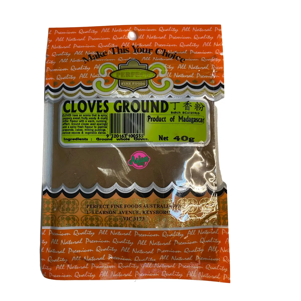 Perfect Fine Foods Cloves Ground 40G 1