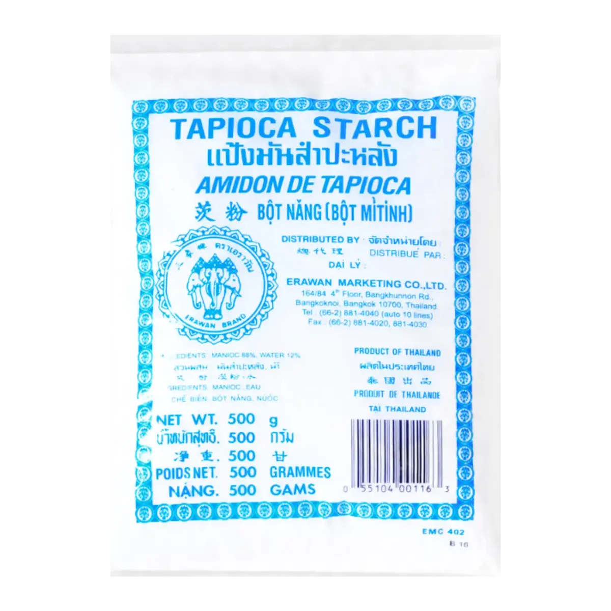 Erawan Tapioca Starch 500G 1