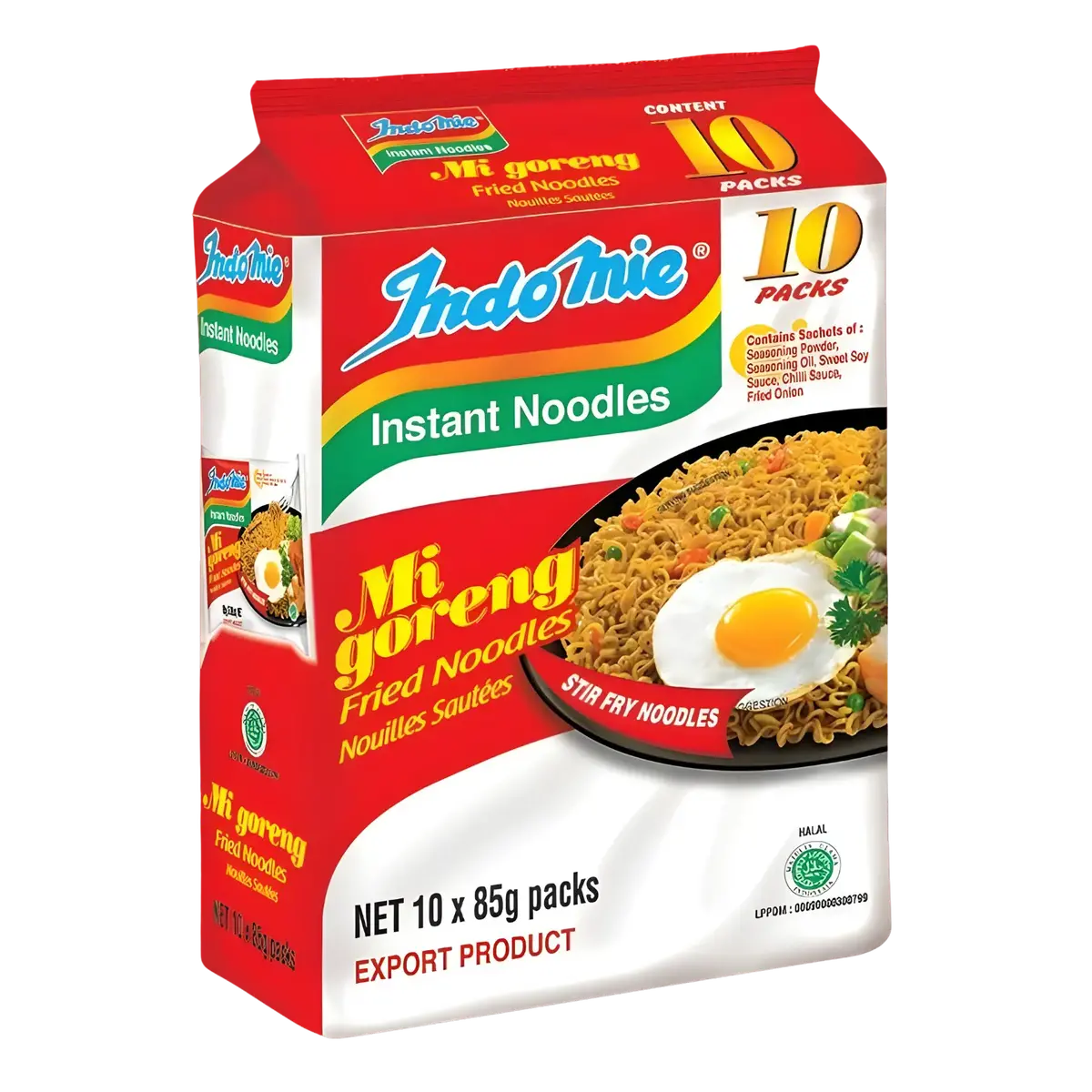 Indomie Mi Goreng Noodles (85 G * 10 Packs) 1