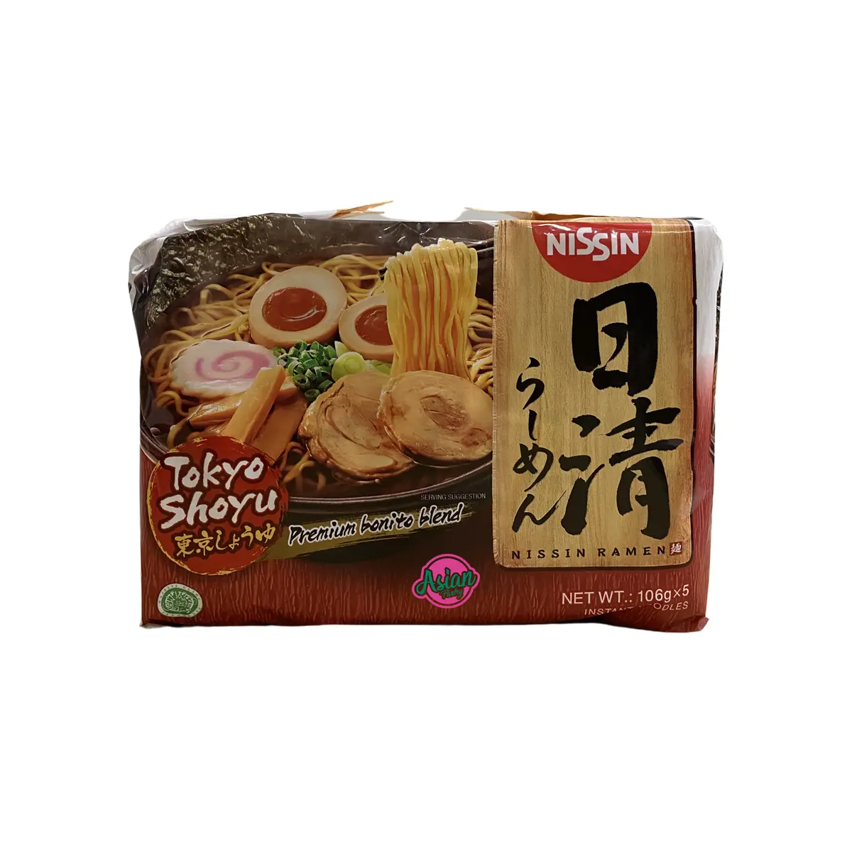 Nissin Ramen Tokyo Shoyu (5 Pack) 530G 1