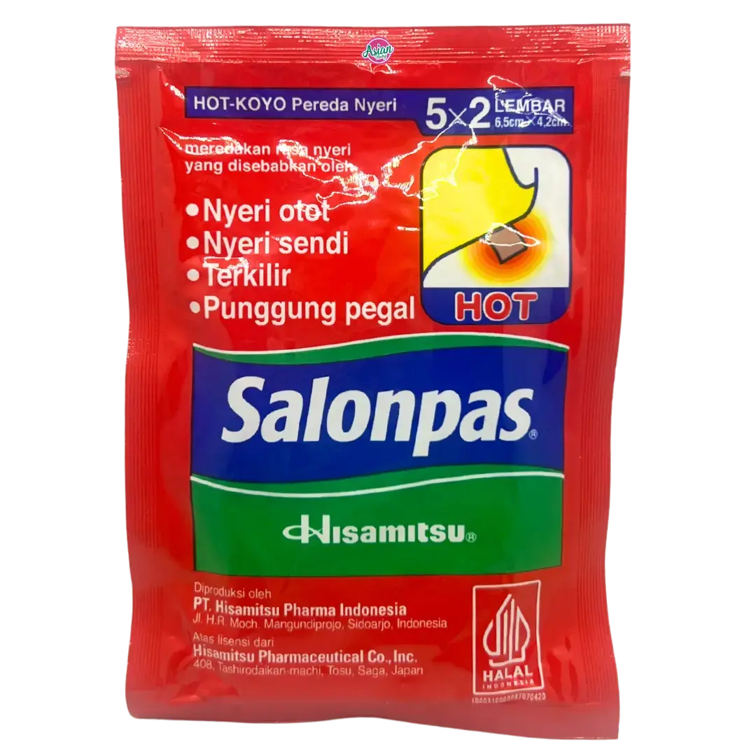 Salonpas Analgesic Patch/Plaster - Hot (10 Patches) 1